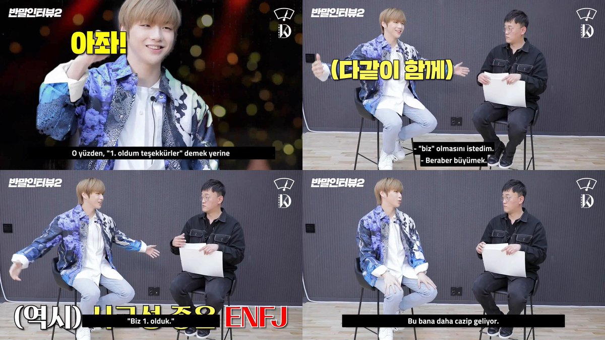 [Türkçe Altyazılı]

Kang Daniel ile Banmal Röportaj 2. Kısım çevirisi karşınızda! 💞 
Mütevaziliğine bir kez daha hayran kaldık థ ｪ థ Keyifli izlemeler 🥰

🆕️ 2. Kısım → youtu.be/dG-T27rHluw
1. Kısım → youtu.be/Me58iYQFZP4

#KangDaniel #강다니엘