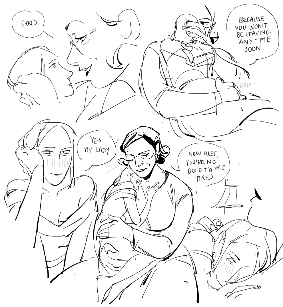 (2/2) RE8: so what if lady d kept a maiden around longer than usual 👉👈 