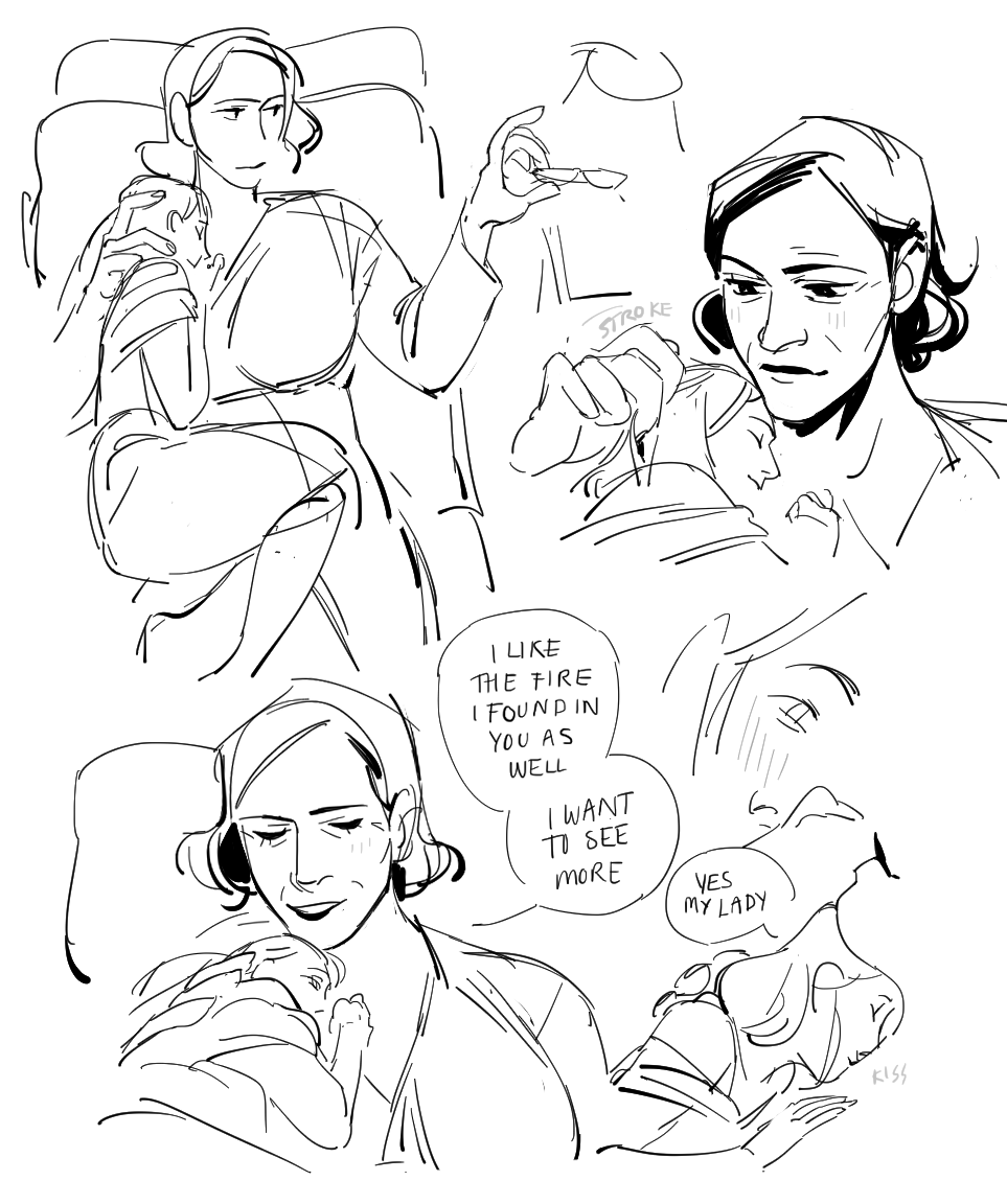 (2/2) RE8: so what if lady d kept a maiden around longer than usual 👉👈 