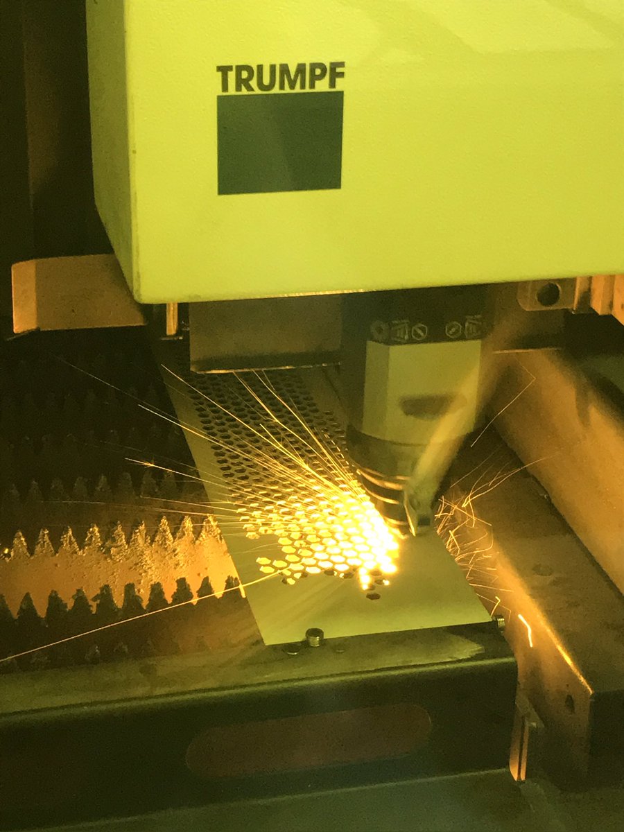 zkdesignstudio's tweet photo. Custom laser cutting on the way! With a high precision fibre laser cutter we can make made items for the highest standard! #lasercutting #sheetmetal Keep in touch with your enquiry! https://t.co/QAImiMuYd6