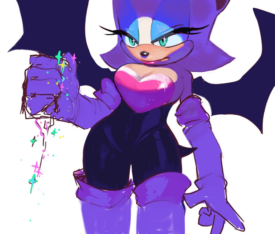 Rouge is SICK of these fake ass emeralds