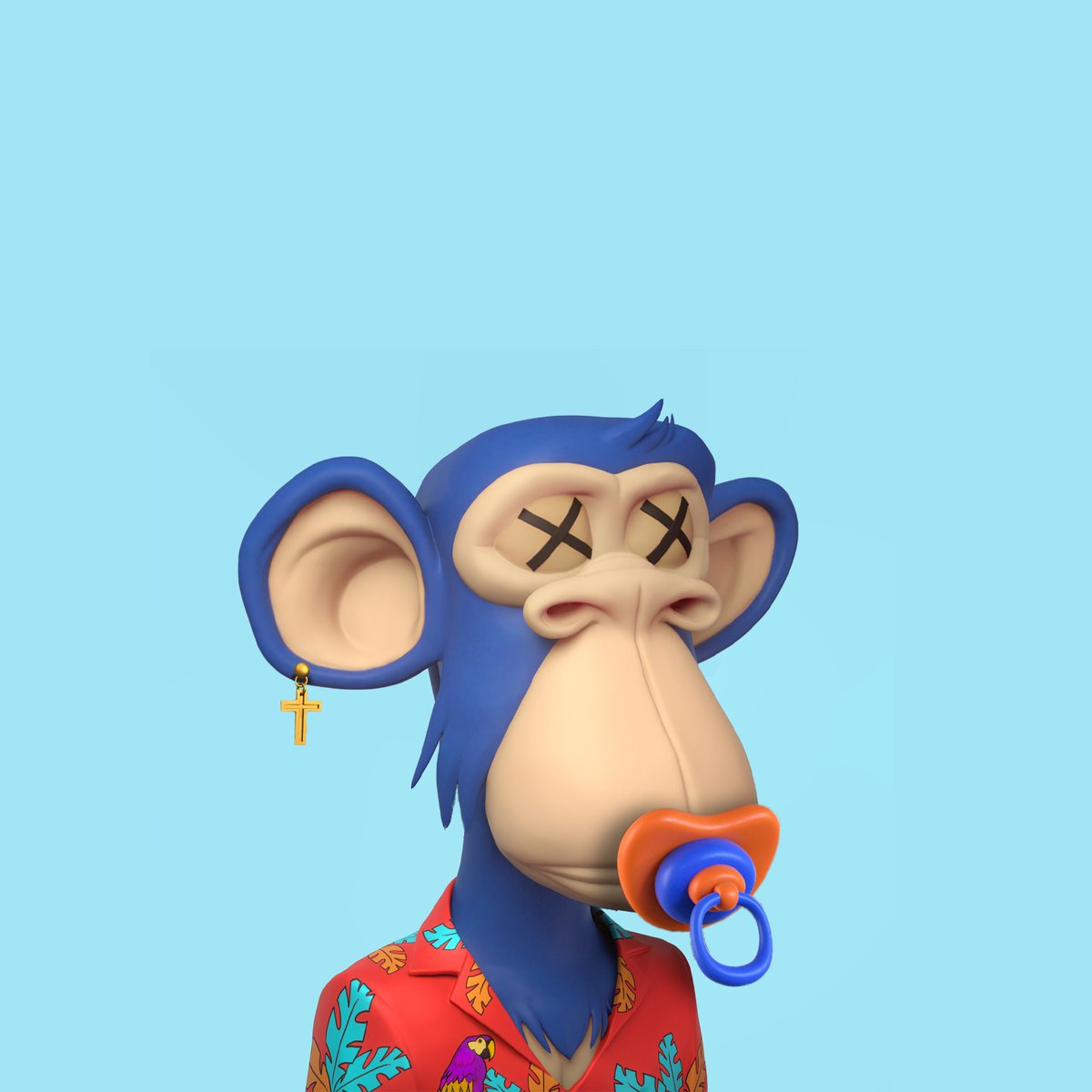 3D Baby Bored Ape tweet media