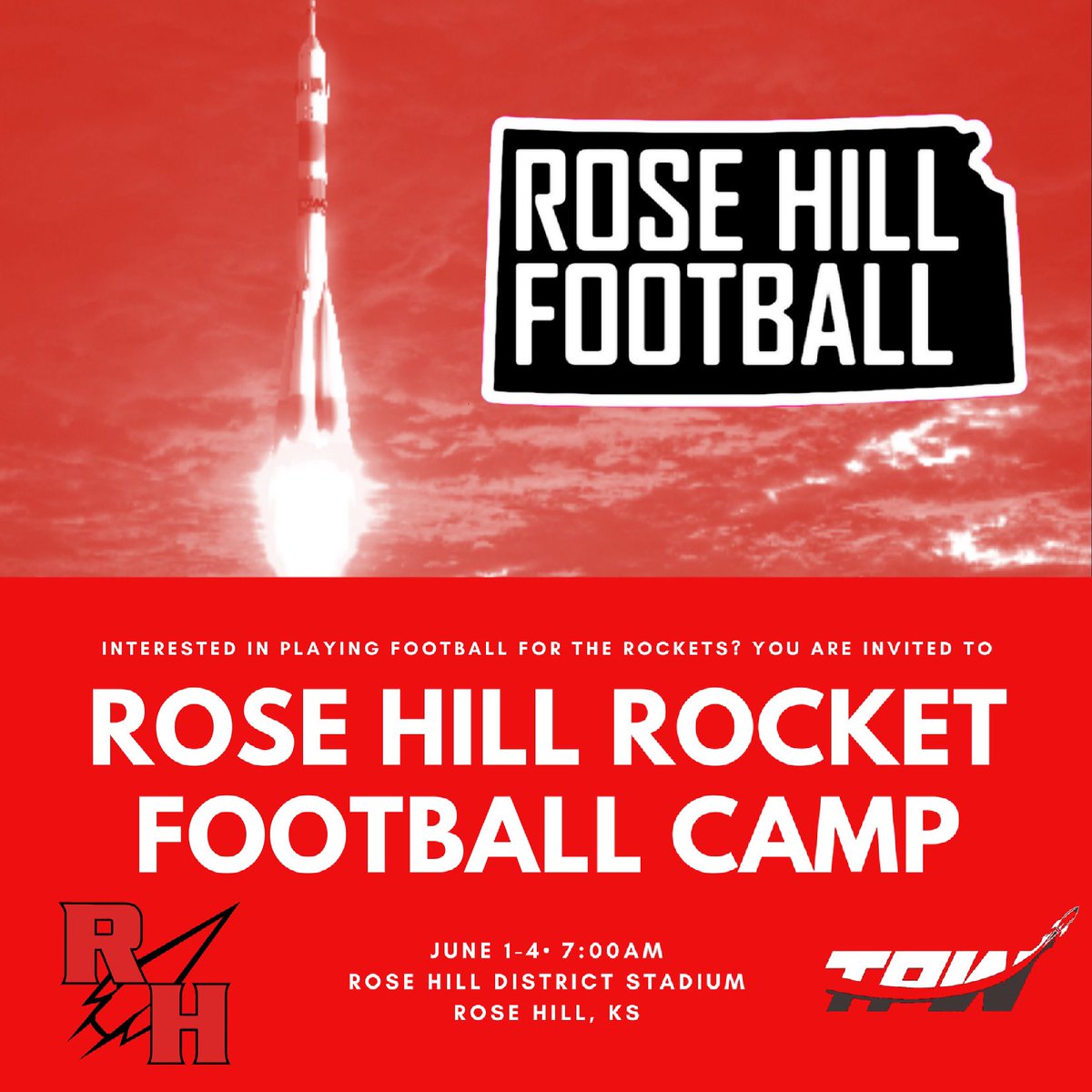Calling all potential Rockets!

Current @rhhsrocketsfb players please share this so we can get anyone interested to camp.