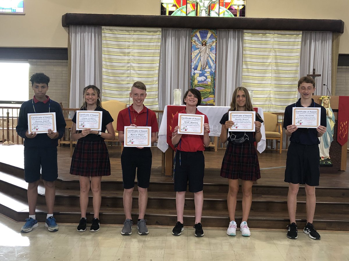 stmattsoc's tweet photo. Congratulations to our Middle School Intramural Dodgeball Champions! Way to go! 🏆 #SeeWhatMakesUsFamily #StMatthewSchool #BulldogProud #OutstandingCatholicEducation ￼ https://t.co/jq8lclVAj6