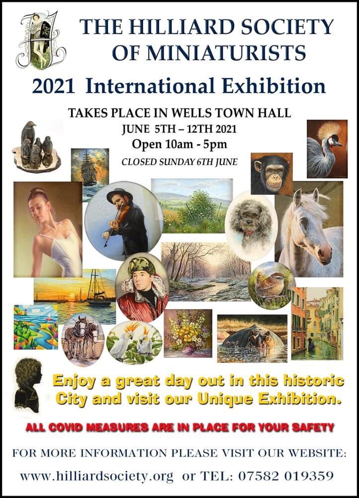 hilliardsoc's tweet photo. Counting down to our International Exhibition of Miniature Art! Held in Wells, Somerset, 5th - 12th June, featuring some of the best miniature artists from the UK &amp; overseas.
 
Wells Town Hall, Market Place, Wells, BA5 2RB
10am – 5pm (last entry 4pm)
Closed Sun 6th 
FREE ENTRY https://t.co/UpsXaNxRqh