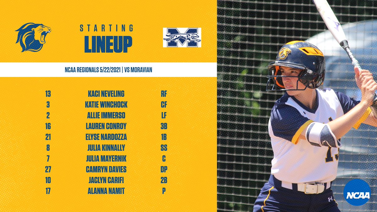 .<a href="/TCNJSoftball/">TCNJ Softball</a> is looking to win its second-straight game in the NCAA Tournament and 14th-straight overall game! #TCNJ #LionPride #d3softball

boxcast.tv/view/ncaa-soft…