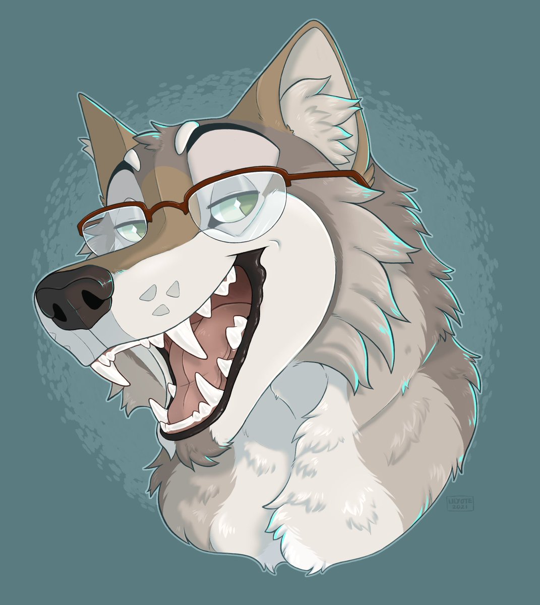 magicmudcat's tweet photo. Commission I finished a few weeks ago for @AndesTheWolf 
Thanks so much for commissioning me! This piece was a lot of fun! ❤️ https://t.co/JIlBrADIKU