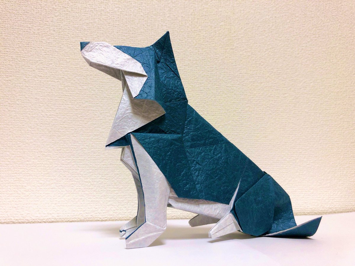 Twitter 上的 Kim Folder Rt Yukioriori1997 オオカミを折りました 折り紙作品 T Co Dixbic1bqt Twitter