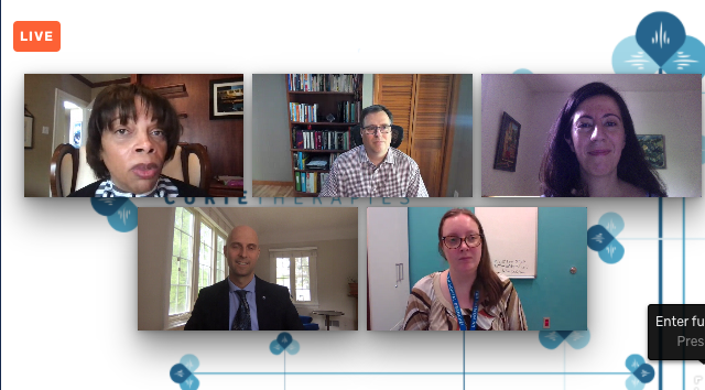 Curietherapi.es (@curietherapies) on Twitter photo Interesting discussion panel at the Physics Corner with <a href="/lubeau05/">Luc Beaulieu</a>, <a href="/chrisdeufel/">chrisdeufel</a> <a href="/RX_Larouche/">Renée Larouche</a>, <a href="/DrShirinAEnger/">Abbasinejad Enger, PhD.</a> & <a href="/jolicom/">Marjory Jolicoeur</a> about innovations in #brachytherapy and clinical translation.
#thisisbrachytherapy #Curietherapies2021 Interesting discussion panel at the Physics Corner with <a href="/lubeau05/">Luc Beaulieu</a>, <a href="/chrisdeufel/">chrisdeufel</a> <a href="/RX_Larouche/">Renée Larouche</a>, <a href="/DrShirinAEnger/">Abbasinejad Enger, PhD.</a> & <a href="/jolicom/">Marjory Jolicoeur</a> about innovations in #brachytherapy and clinical translation.
#thisisbrachytherapy #Curietherapies2021