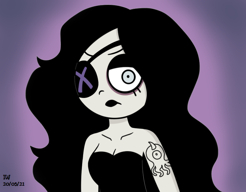 Ingagner's tweet photo. Happy World Goth Day #HereAgain #OCs #OriginalCharacters #BebeFuria #PandoraWay #Momo #IngridW #WorldGothDay #MyArt #IWART https://t.co/BZVngeWDPD