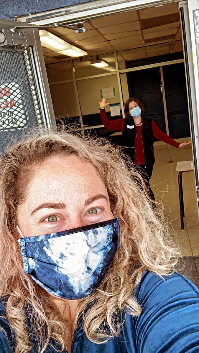 One way to still see your Bestie over lock down is to go get tested when she volunteers in your community: Hi JennJenn! #TestToProtect #Dartmouth <a href="/JennC902/">Jenn Cotterill</a>