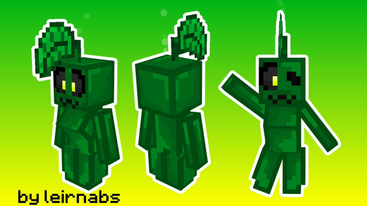 Mine Blocks - Creeper skin by Lolborne