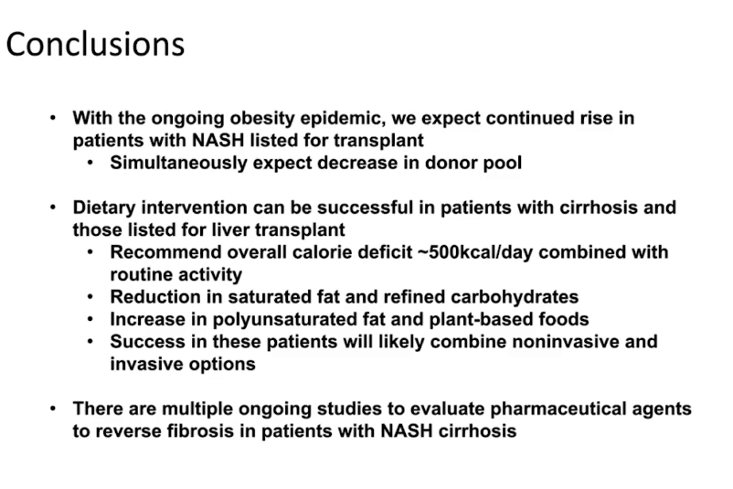Lizzie Aby, MD (@lizzieabymd) on Twitter photo "Tackling the Expanding Weight List"
▪️The # of patients w/NAFLD & the # of donors w/DM & obesity are rising📈; thus⬇️the donor pool
▪️Lifestyle intervention can⬇️weight & subsequently⬇️portal HTN in those w/cirrhosis+obesity
▪️Multiple studies in the pipeline to eval💊for NASH "Tackling the Expanding Weight List"
▪️The # of patients w/NAFLD & the # of donors w/DM & obesity are rising📈; thus⬇️the donor pool
▪️Lifestyle intervention can⬇️weight & subsequently⬇️portal HTN in those w/cirrhosis+obesity
▪️Multiple studies in the pipeline to eval💊for NASH