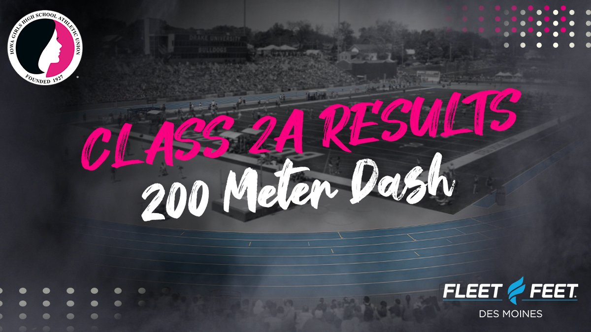 Jaidyn Sellers of Panorama follows a 100 meter title with the state crown in the 200 meters. She wins in  a time of 25.91. 

Results powered by <a href="/fleetfeetdsm/">Fleet Feet Des Moines</a> 
results.wayzatatiming.com/meets/9825/eve…