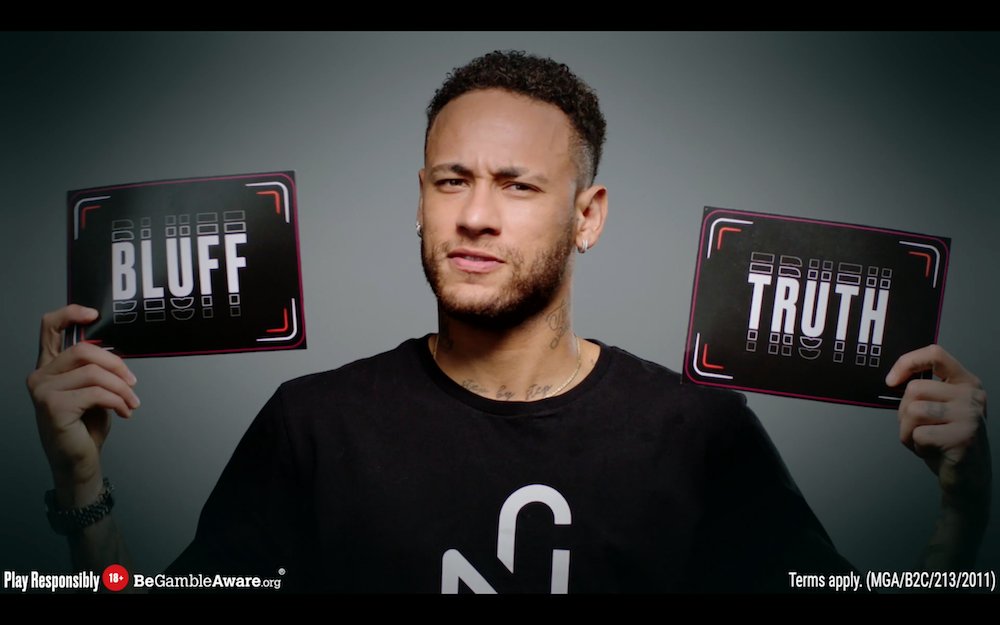 PokerStars's tweet photo. 📢 One hour warning
Our @neymarjr $10K+ Golden Chip #TruthOrBluff Freeroll starts at 8pm CET.
List of entries + starting stacks 👉 https://t.co/OAIj8E7G9R
T&Cs: https://t.co/fdGe1G6WzF https://t.co/TNCEbWSt1e