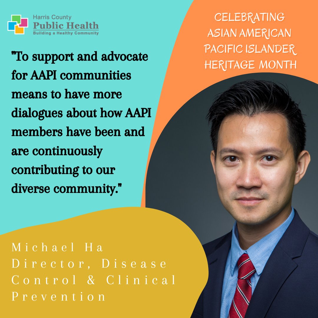 hcphtx's tweet photo. We can all benefit from having different perspectives at the table! Advocate for the #AAPI community means support each other and lift each other up. Here at #hcphtx we recognize #AAPI leadership and continues to make diversity and equity our strength. #AAPIHeritage #AAPIHM https://t.co/Bv4rlKxCT9