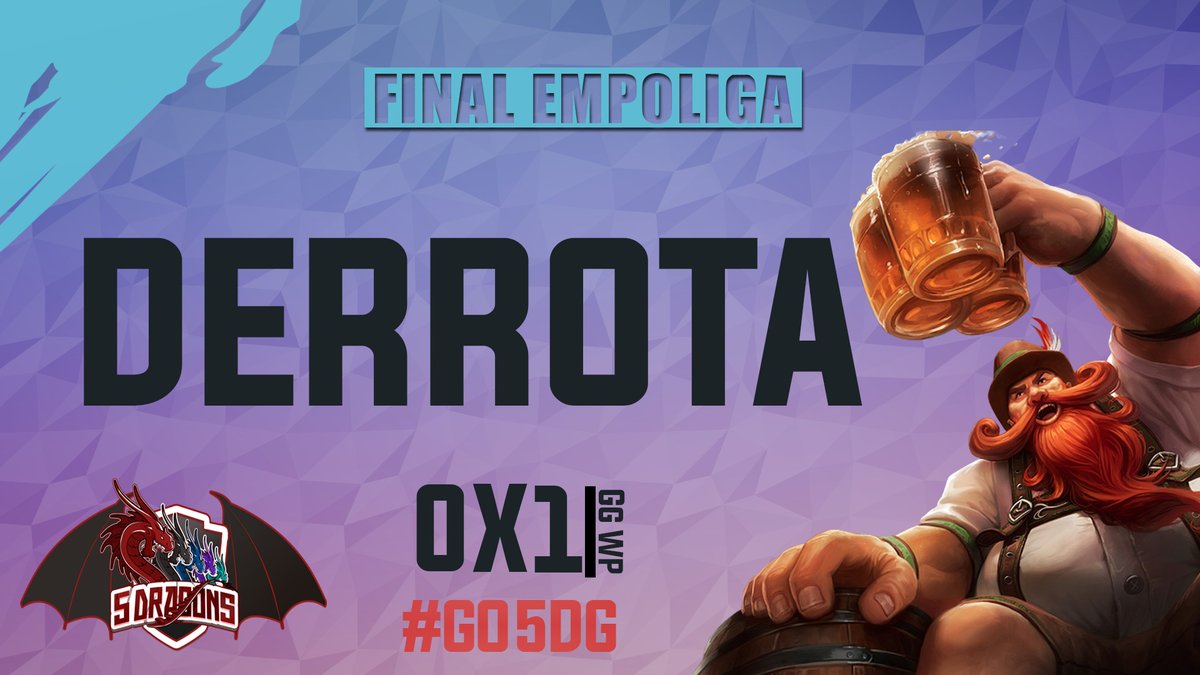 5DragonseSports's tweet photo. Nada perdido nessa MD5.
Vamos para proxima partida!
📺https://t.co/ON0ARc4ekj
#GO5DG https://t.co/MT1jwgidNs