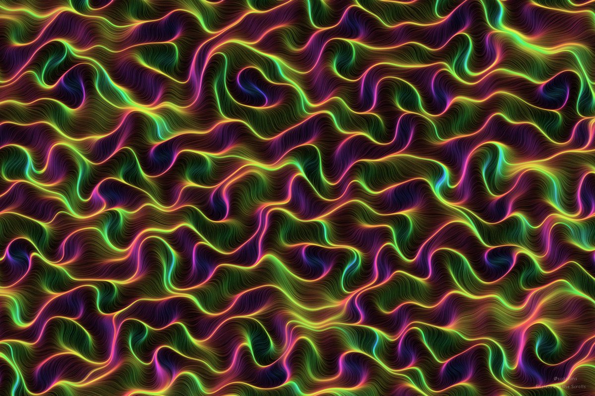 scdollins's tweet image. Jittery Sinefield
#generative #flowfield #creativecoding #processing