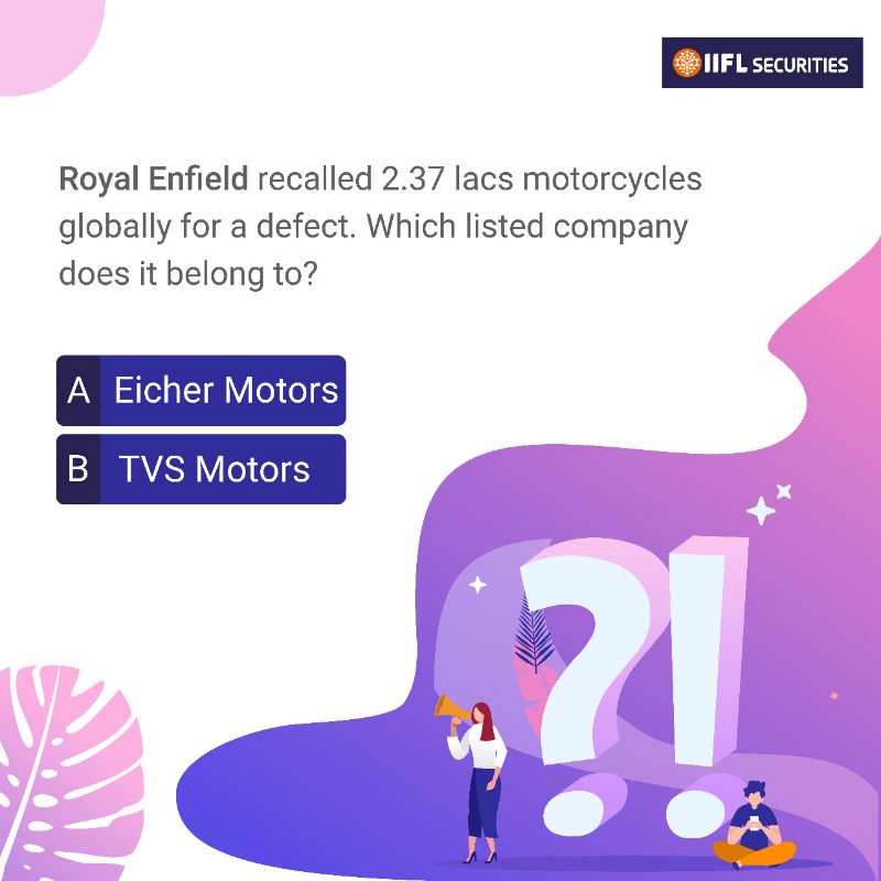 iiflcapital's tweet photo. Guess the name of the company.
#IIFLMarkets #IIFLSecurities #IIFLQuiz #InvestRightWithIIFL #Marketopedia #MarketQuiz #QuizzingWithIIFL #ContestAlert https://t.co/3xoH2reLU9
