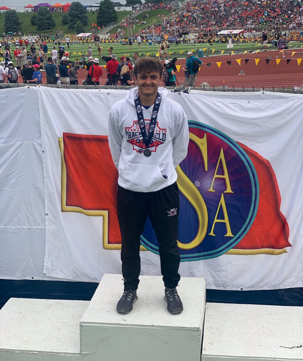 NCRedZone's tweet photo. 🚨Jackson Clausen is your runner-up the 100m dash with a PR time of 10.78!!🥈👊🏼Way to go, Jackson! We are PROUD of you! @JacksonClausen https://t.co/sID3fmzdkK