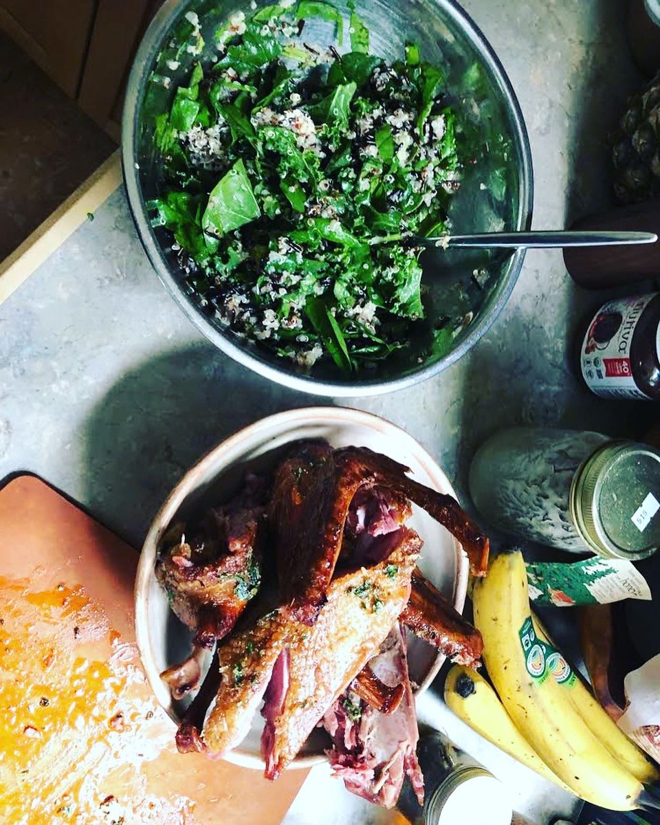 Thanks to Sergio @marafilms for testing our latest Indigenous Meal Kit recipe! This one was Glazed Duck with Native Grain Salad, or Maǧáksiča Čhaŋháŋpi Tiktíča kčhi k’a Wathótho Susú kčhi in the Dakota language. Looks amazing!