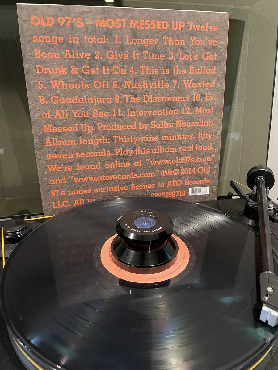 Fidoz's tweet photo. Let’s Get Drunk & Spin It On. Old 97’s - Most Messed Up. 2014. #vinyl #records #nowspinning #nowplaying #vinylcommunity #recordcollector #vinylcollection #old97s #mostmessedup https://t.co/BKoqJ0yu6G