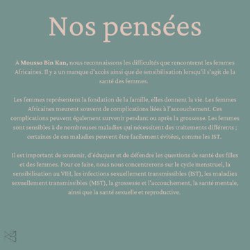 ongmbk's tweet photo. La santé des femmes est un sujet si important dans la société d’aujourd’hui! Aujourd'hui, nous vous invitons à approfondir le sujet. 

Faites-nous savoir ce que vous pensez!

#womenhealth #healthiswealth #womenempowerment #africanwomen #cotedivoire #abidjan #nonprofitorganization https://t.co/4oEcabCUhv