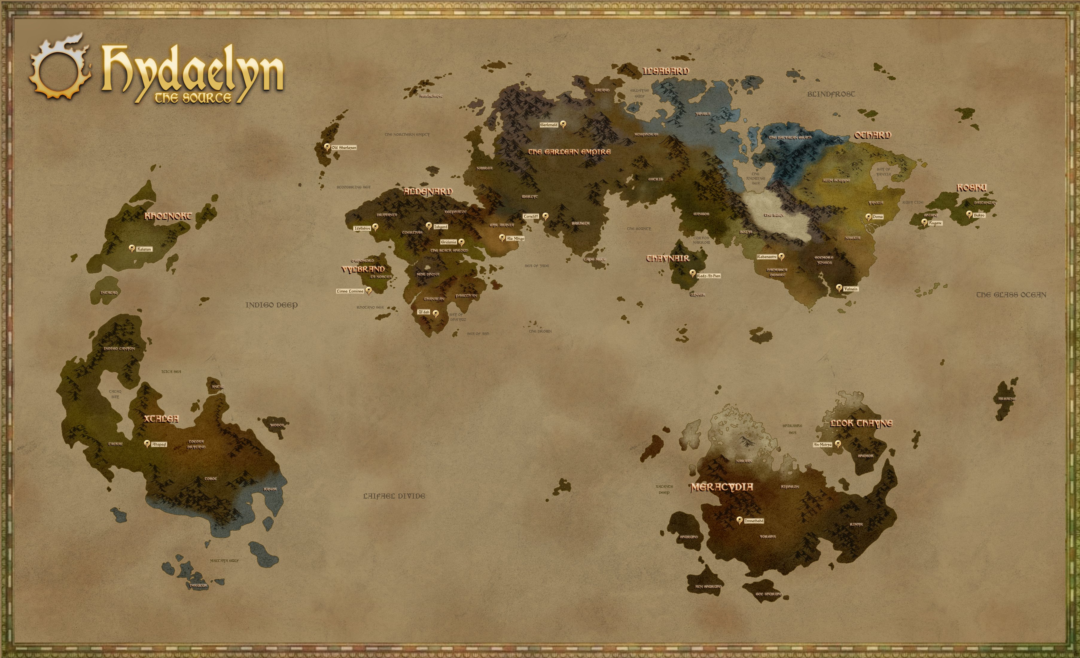 Map Of Ffxiv World Umbra 🦇 On Twitter: "We Got A View Of The Planet Of Hydaelyn From The Mare  Lamentorum Concept Art For Endwalker, So I Decided To Try To Put Together A  Map Of