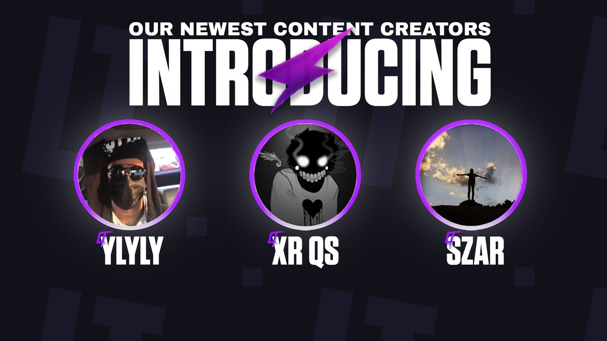 LT_ESP's tweet photo. ✍️
WE ARE PLEASED TO ANNOUNCE OUR

NEWEST ADDITION TO OUR CONTENT CREATORS TEAM

YLYLY⚡
XR QS⚡
SZAR⚡

WELCOME TO THE FAMILY

#LIGHTNINGTOTOP https://t.co/6AMUQYyebw