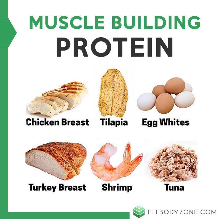 These foods will help you gain muscle 💪