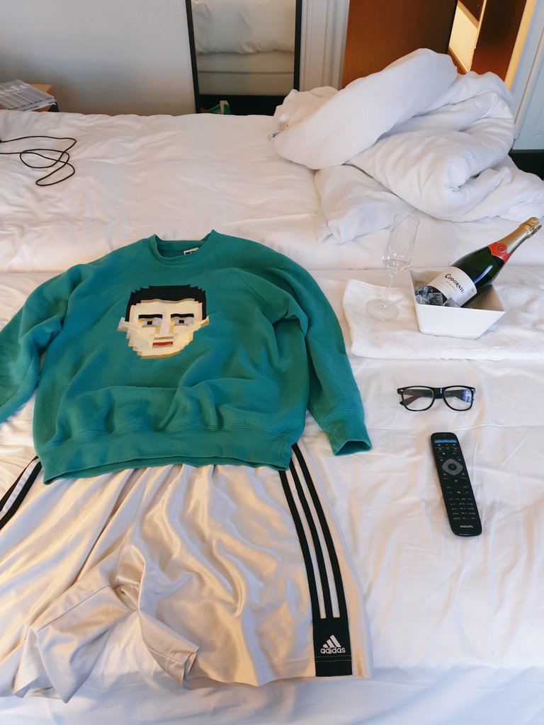 StefanHannesson's tweet photo. Competing in Eurovision starter kit, let's dooo this! #12stig #Eurovision #Eurovision2021 @dadimakesmusic https://t.co/HyCDO01AyB