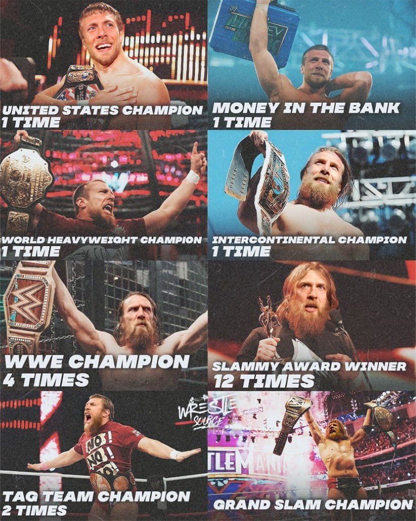 Happy Birthday to One of the Greatest Technical Wrestler of all time, Daniel Bryan   