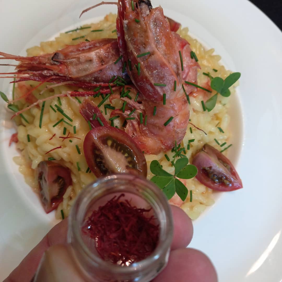 chef_edgardo's tweet photo. Sábado de entretención..😋🤗
#Risotto de #CamarónNilon y #Azafrán con productos de #Ororojoazafrán #ProductosRegionales.❤😋🤗
#ChefEdgardoAguilera #ChefFegach #apoyaemprendedores #apoyapyme #Cocinero #RegióndeCoquimbo #LaSerena #Chile #chefdeproductores #CocinaRegional https://t.co/XTojUnwcuF