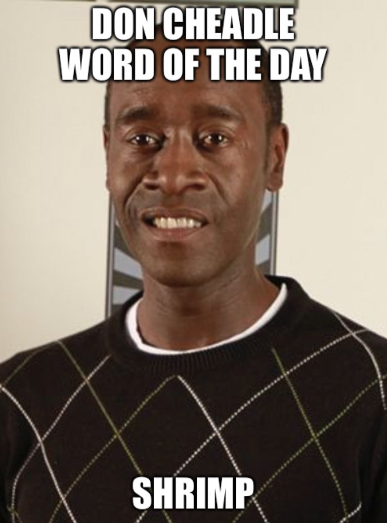 Don Cheadle Word of the Day (@cheadlewotd) on Twitter photo 