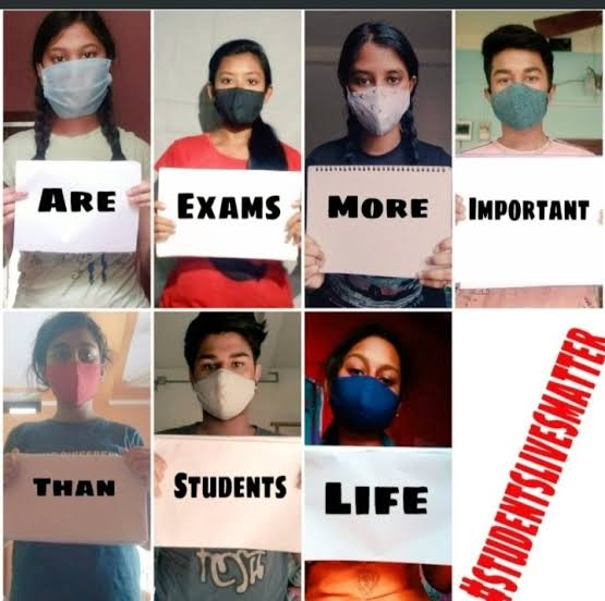 MishaMukherjee1's tweet photo. @DrRPNishank Are exams more important than students lives?we requested the education ministry to cancel the #WBCHSE class-12 board exams. As the situation of our country is not under control till now because of COVID.@MamataOfficial
@basu_bratya @EduMinOfIndia
@AdvMamtaSharma https://t.co/zfMQFoqrzK