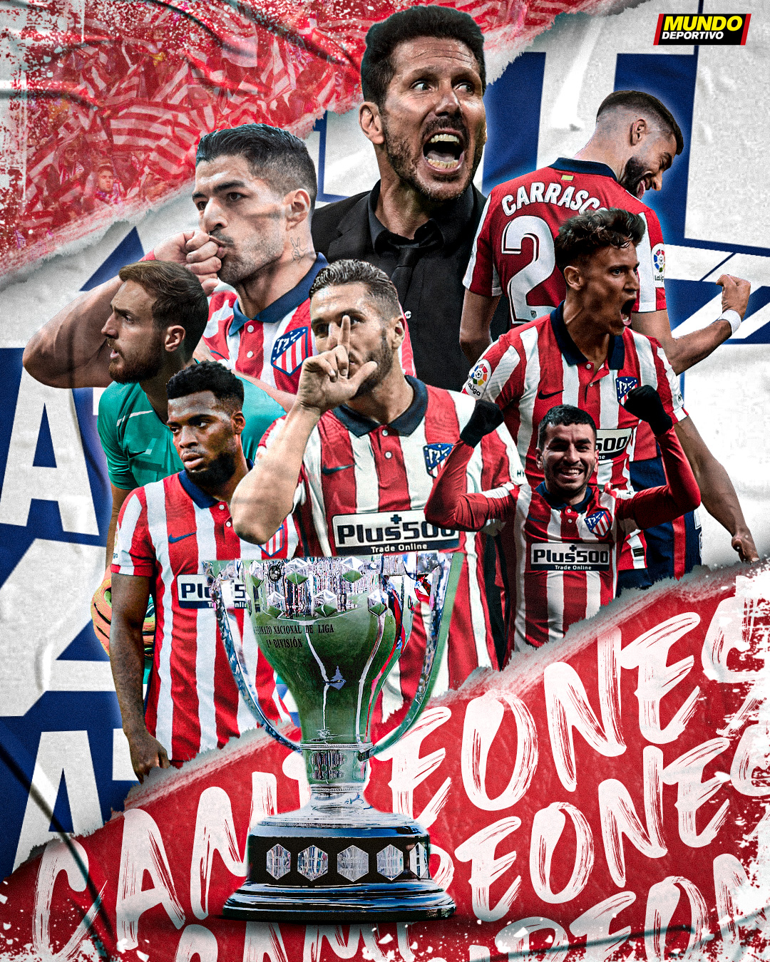 Mundo Deportivo Twitterissä: "🔥🏆 #ÚLTIMAHORA : ¡EL ATLÉTICO DE MADRID SE  PROCLAMA CAMPEÓN DE @LaLiga! 🔴⚪️ ¡¡¡FELICIDADES, COLCHONEROS!!!  https://t.co/SIOdJPrnHC https://t.co/2BPwsQHYNh" / Twitter