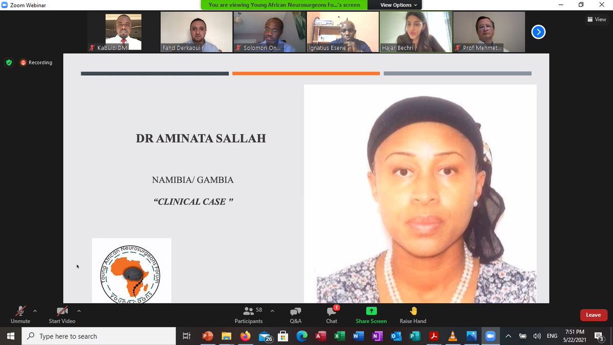 DmKabulo's tweet photo. #youngCAANS meeting in progress @FutureAfroNS @ignatiusesene @yandehsallah1 @ulricksidney @GlobalNeuroSurg @WFNSHQ @WFNS_YNF https://t.co/z8E6wQZMbH