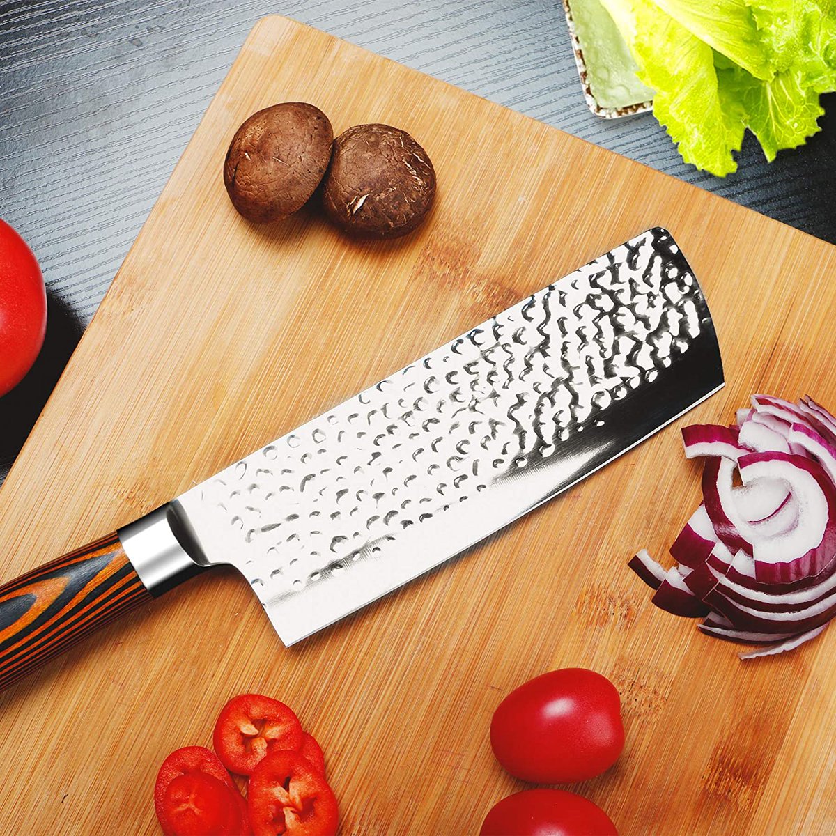 ToolsOfChef's tweet image. The blade of the little cook cleaver is made of professional 7CR17Mov German stainless steel, the blade is very sharp and durable, and the hardness can reach up to 58°.

toolsofchef.com

#knives #Knife #knives4chefs #chefs #cheflife #Cooking #knivesout #knifecollection
