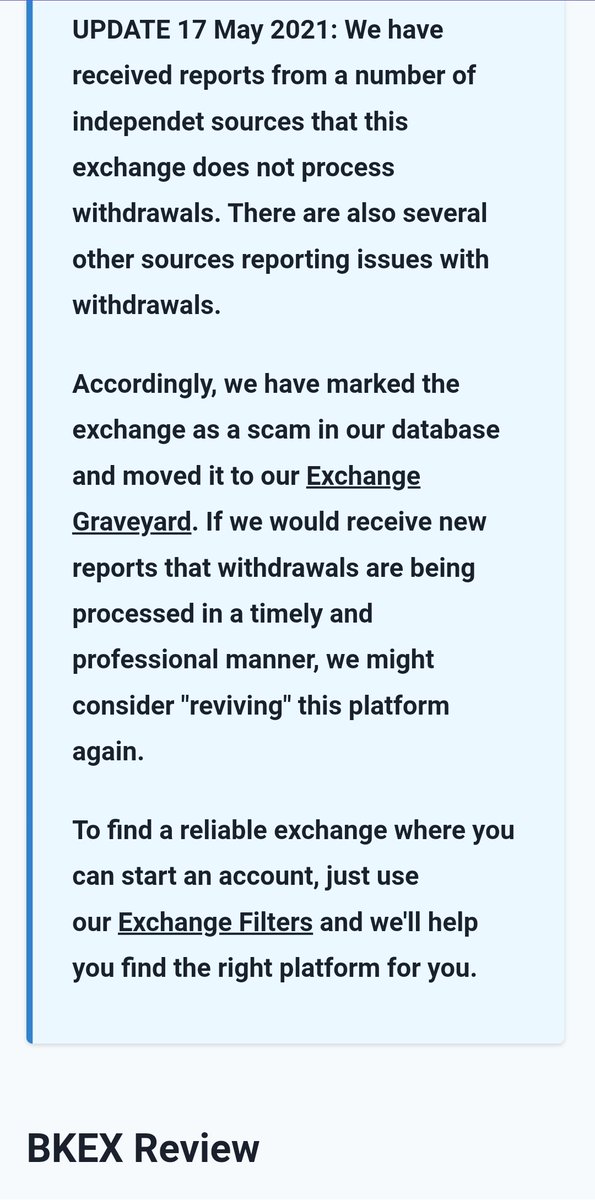 Daddydo75414676's tweet photo. @ComBkex Scam Exchange. Read reviews. No withdraw. Will freeze assets. https://t.co/jArGVCHEF1