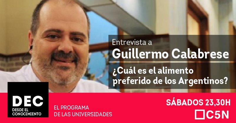 D_Conocimiento's tweet photo. ¿Qué comemos los argentinos? Hoy a las 23.30 charlamos con @CalaCocinero en @c5n.
.
#DECTV, conducen @LRubinska y @jaimeperczyk  
.
Produce @freakconsultora 
.
#cocina #comidacasera #CocinaArgentina #Sabores https://t.co/FXZDnHfhd4
