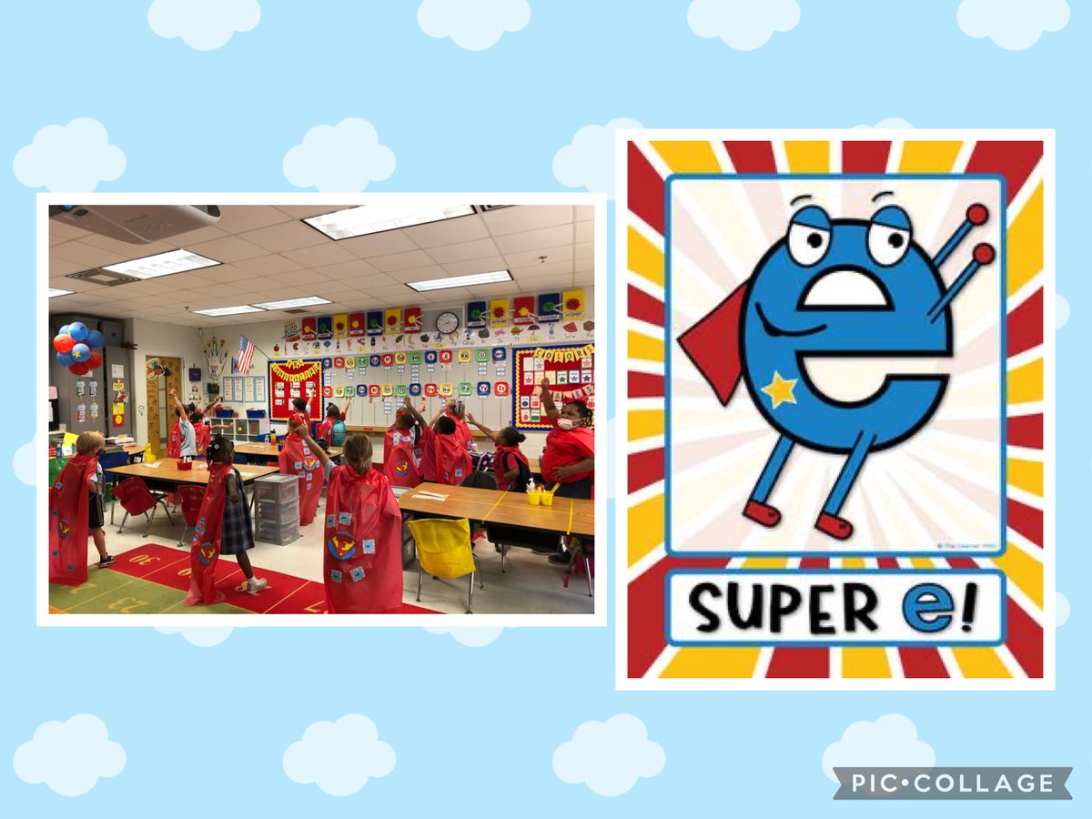 Short vowels need to become long? This looks like a job for... SUPER e! <a href="/MaryBAustin/">Mary B. Austin Elementary</a> <a href="/MobilePublicSch/">MobilePublicSchools</a> @empowermcpss 🦸‍♂️