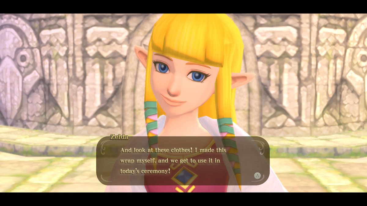 NintendoAmerica's tweet image. Unlike other entries in the series, Zelda isn't a princess in #SkywardSwordHD. She lives an ordinary life alongside her childhood friend Link, who she always cares for. On a fateful day, her destiny is set in motion when she is caught in a tornado and falls to the surface.