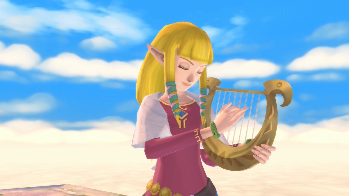 NintendoAmerica's tweet image. Unlike other entries in the series, Zelda isn't a princess in #SkywardSwordHD. She lives an ordinary life alongside her childhood friend Link, who she always cares for. On a fateful day, her destiny is set in motion when she is caught in a tornado and falls to the surface.