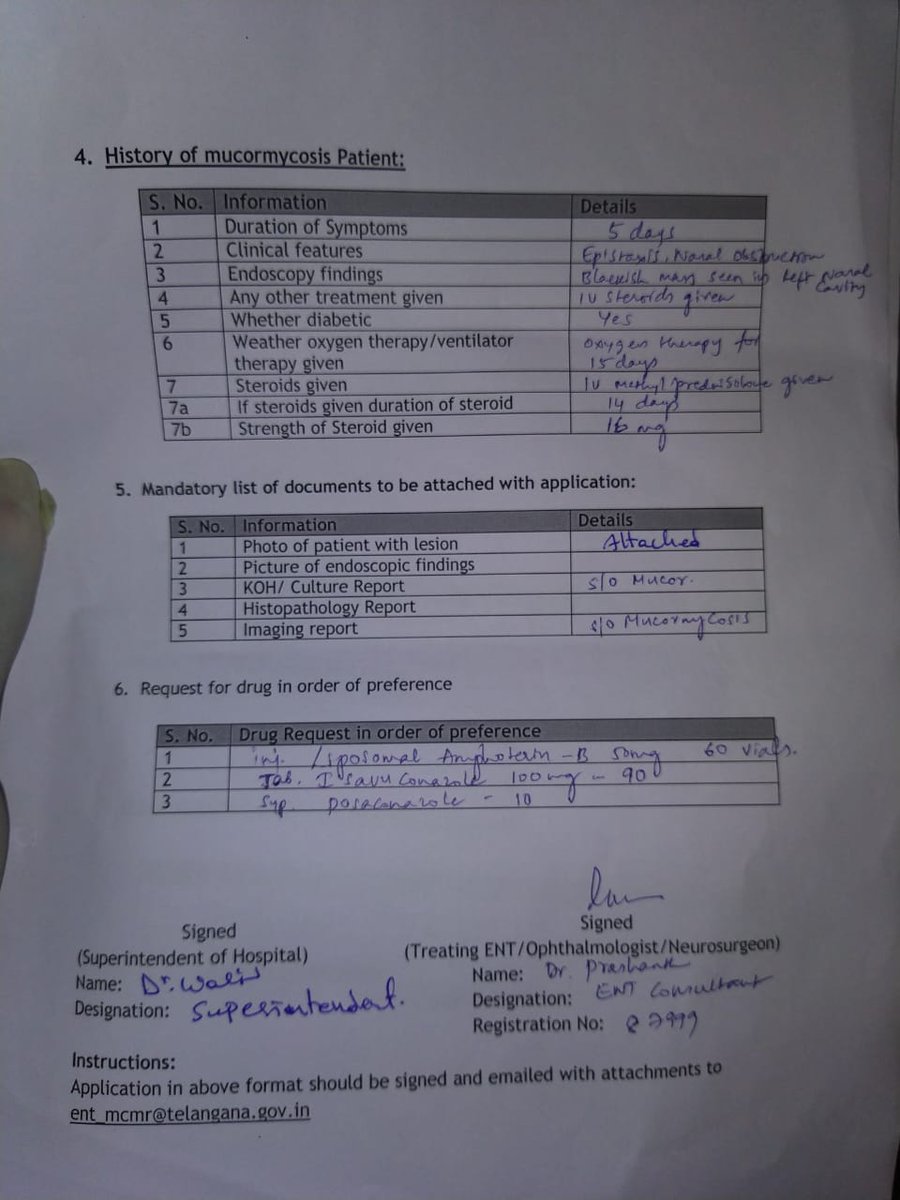 Vishnu_DKN's tweet photo. @DMETELANGANA @KTRTRS sir please help. Need Liposomal Amphotericin - B at Omni Hospital, Kukatpally, Hyderabad.This person is in urgent need of it. https://t.co/bgX5X3MiL7