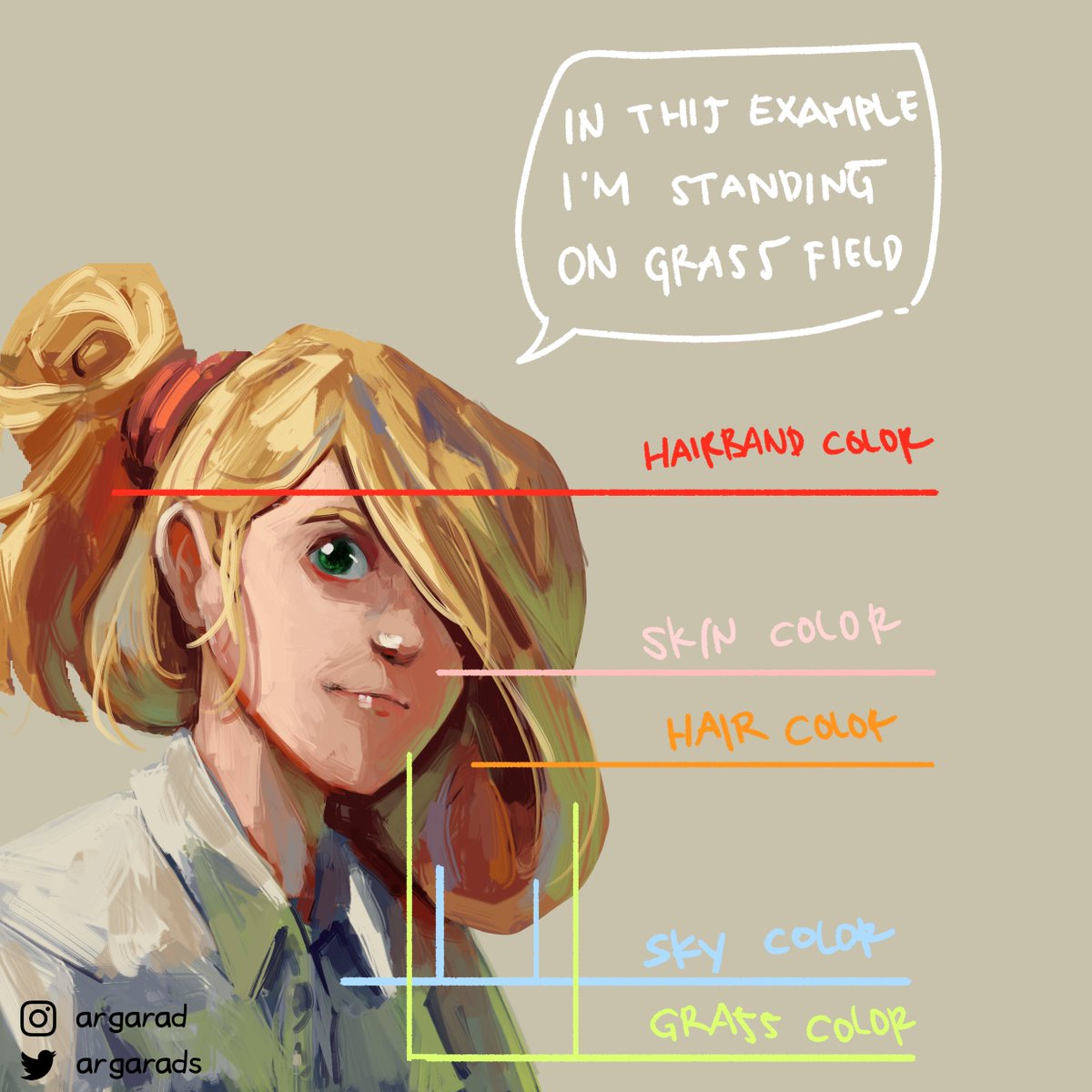 argarads's tweet image. Light is bouncing everywhere makes interaction with other object this can makes your painting more dynamic

Full tips on my ig 
#arttips #howtopaint #howtocolor #tutorial #arttutorial #artlesson #ArtistOnTwitter #artshare #artist #artistsupport @Krita_Painting @kritaartists