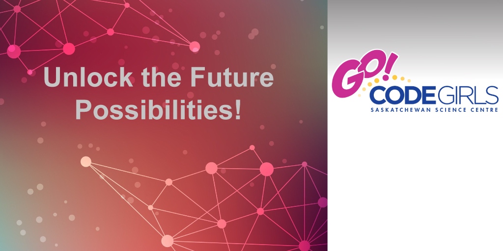 SkScienceCentre's tweet photo. We have a special program for Sask girls: FREE online coding classes. 

Share this opportunity with 11-16-year-old girls interested in pursuing coding as a hobby or as a future career!

Apply by: May 27, 2021 

https://t.co/q836bQc3Fn

#learntocode #onlinecodingclasses https://t.co/URpsnWBiUe