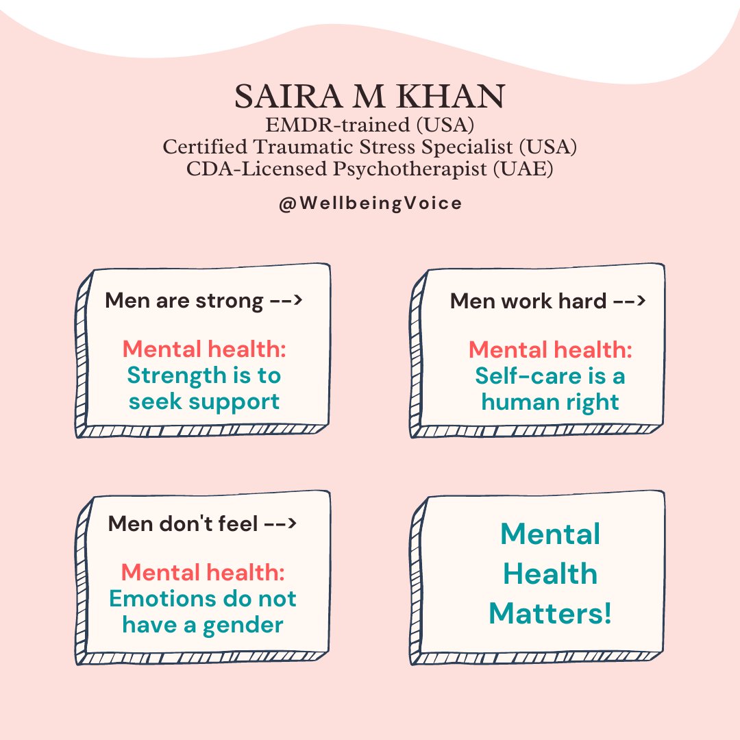 wellbeingvoice's tweet photo. CPD: Working with the Male Psyche

Male Mental Health!
- Strength is to seek support
- Self-care is a human right
- Emotions do not have a gender
@WellbeingVoice https://t.co/dCd5d5vWHI