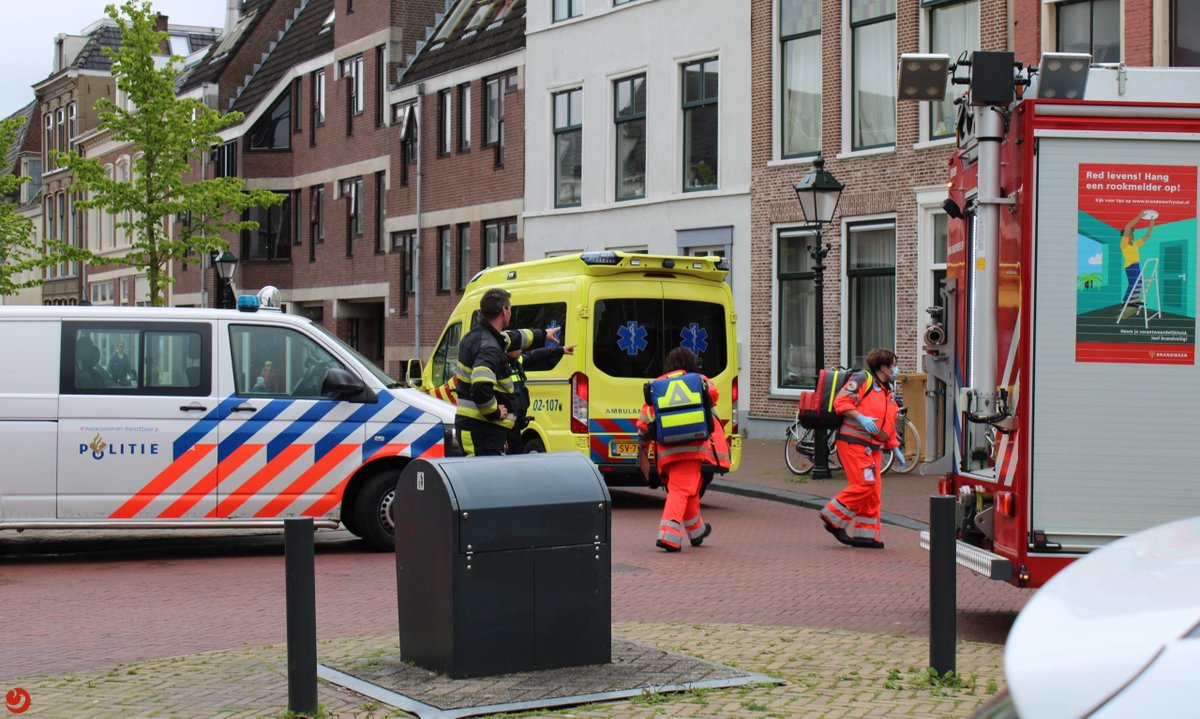 Persoon ernstig gewond na ongeval in woning in Leeuwarden..