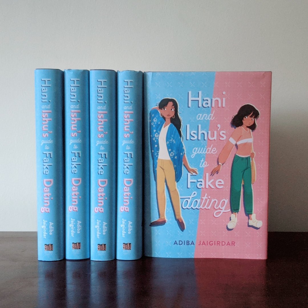 adiba_j's tweet photo. 🌸INTERNATIONAL GIVEAWAY🌸

I'm giving away a signed + personalised hardback of HANI AND ISHU'S GUIDE TO FAKE DATING! 

To enter: 
💗 RT this tweet
💙 Follow me
💗 Reply with any emoji 💁🏽‍♀️

Ends 29th May! 🙌🏽 https://t.co/4VBUf2kOYo