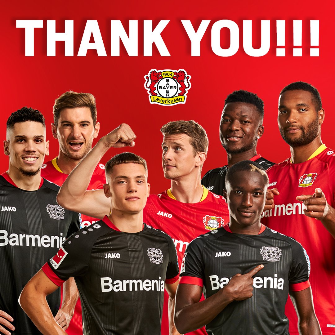 bayer04_en's tweet photo. ⚫️❤️ We get back to it in July! https://t.co/XZ3JQbPnc8